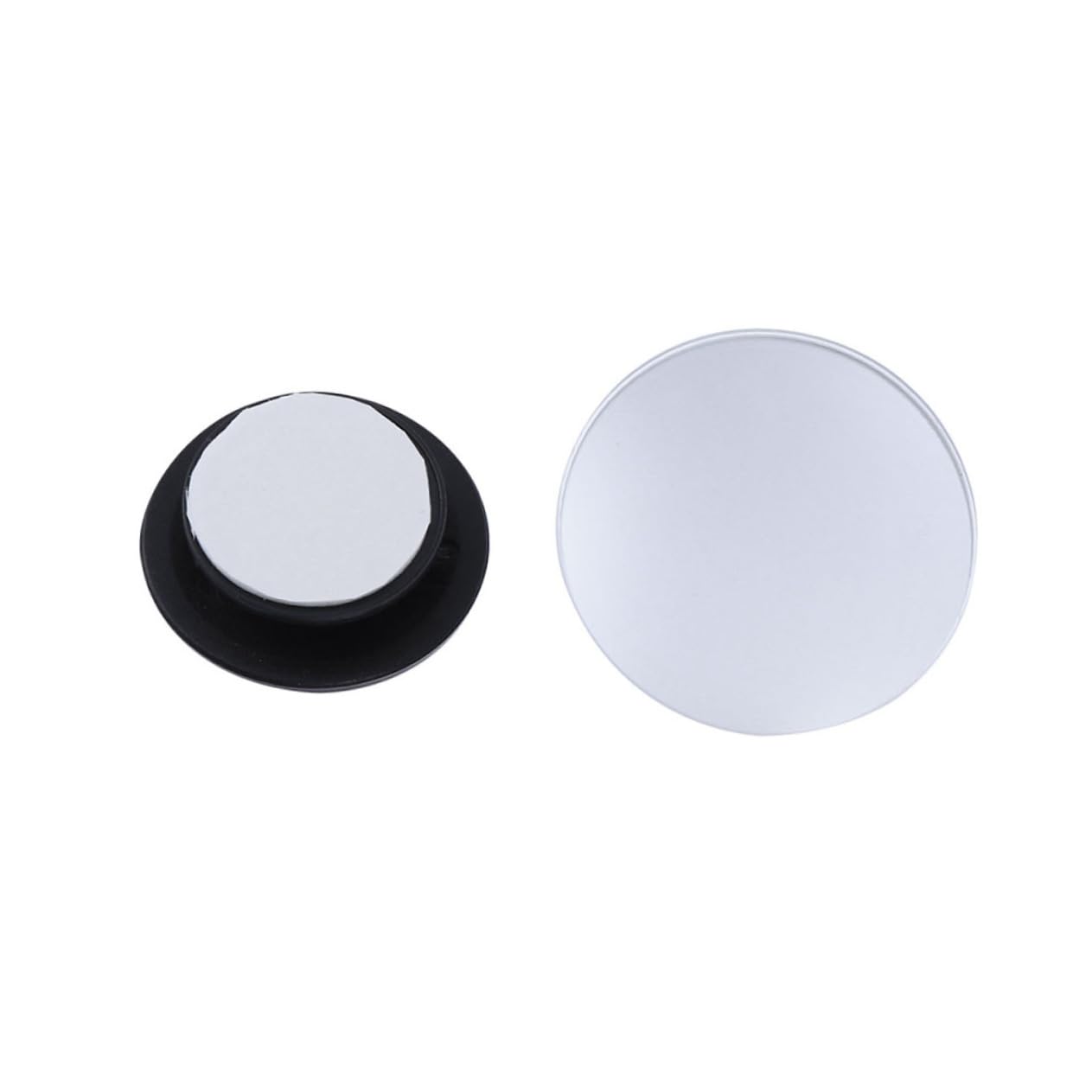MAGICLULU 2 Stück 120 360 Auto-Blind-Spot-Spiegel 360-Grad-Rückspiegel Toter- -Rückspiegel Rückspiegel aus Glas randloser Rückspiegel von MAGICLULU