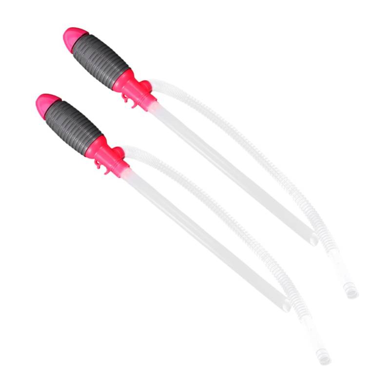 MAGICLULU 2 Stück Ölabsauger Tragbare Pumpe Transfer Benzin Siphon Absaugung Iii Ölpumpe Manuelle Transferpumpe Manuelle Pumpe Für Aquarien Manuelle Wasserpumpe Autozubehör von MAGICLULU