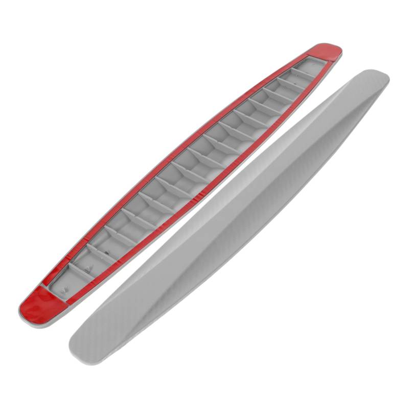 MAGICLULU 2 Stück Stoßleiste Tür Rand kratzen Auto-Kollisionsschutz Außen Stoßstangenschutz für Autos Stoßstangenschutz hinten PVC-Umweltschutz-Weichkleber Light Grey von MAGICLULU