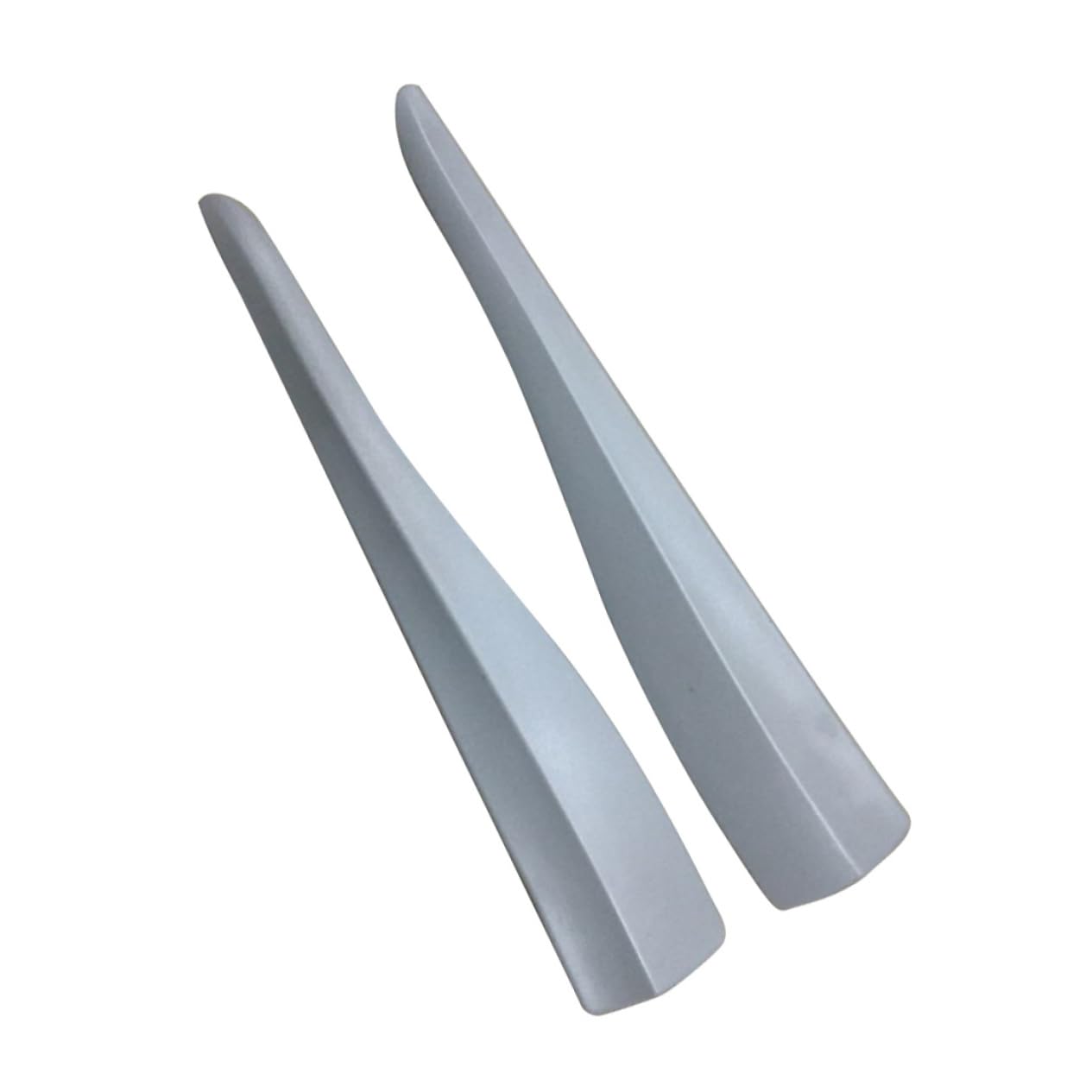 MAGICLULU 2 Stücke Antikollisionsstreifen Autolippenspoiler Auto Lippe Stoßfängerschutz Lippensplitter Grey von MAGICLULU