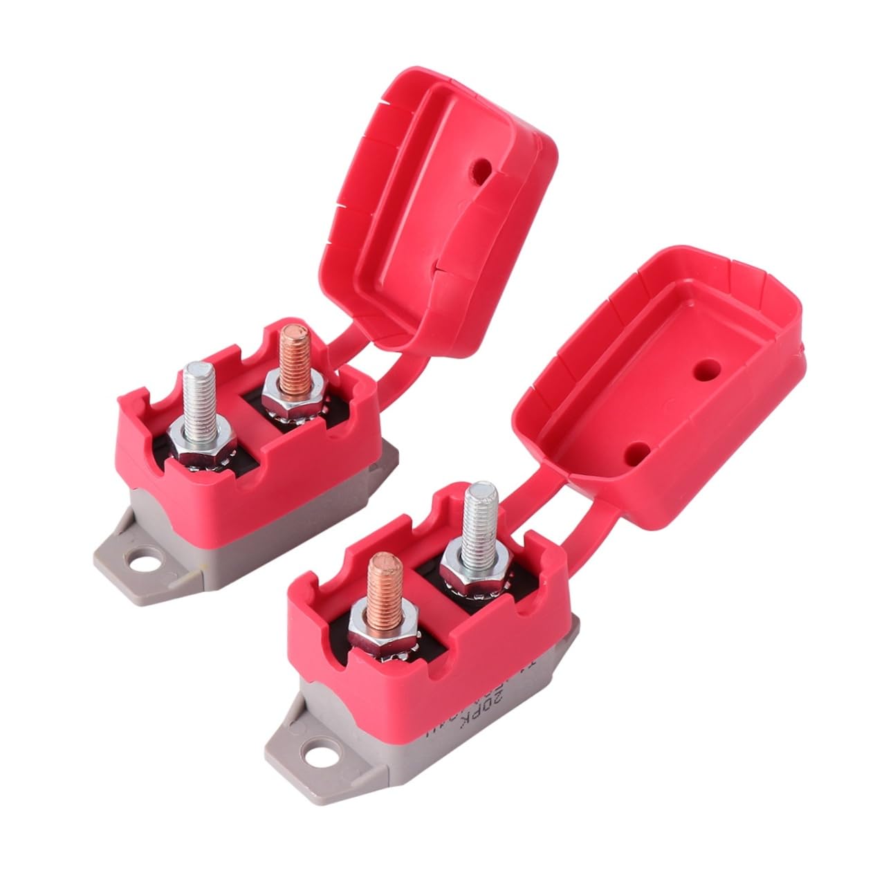 MAGICLULU 2Stücke Automatischer Rücksetzschalter für Fahrzeuge Leistungsschalter mit Schutzdeckel für Autos Lkw Boote Batterieladegeräte Bolt MAGICLULU 2Stücke Automatischer Rücksetzschalter für Fahrzeuge Leistungsschalter mit Schutzdeckel für Autos Lkw Boote Batterieladegeräte Bolt von MAGICLULU