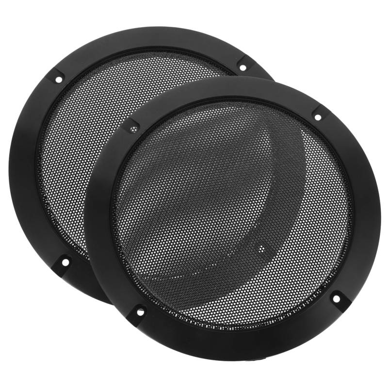 MAGICLULU 2Stücke Lautsprechergitterabdeckung für Lautsprecher Robuster Schutz für Car Audio Einfache Installation Kompatibel mit Verschiedenen Modellen von MAGICLULU