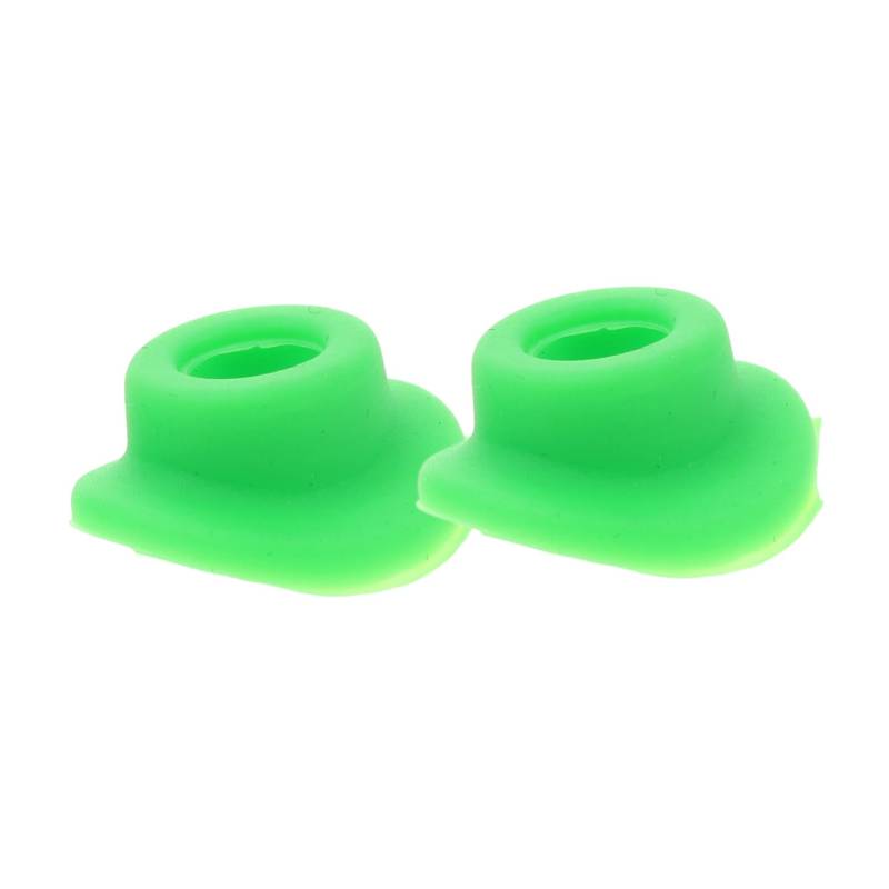 MAGICLULU 2Stücke Motorcycle Air Valve Stem Protectors Durable Silicone Mudguard Seals Compatible with Various Models Damping Caps von MAGICLULU