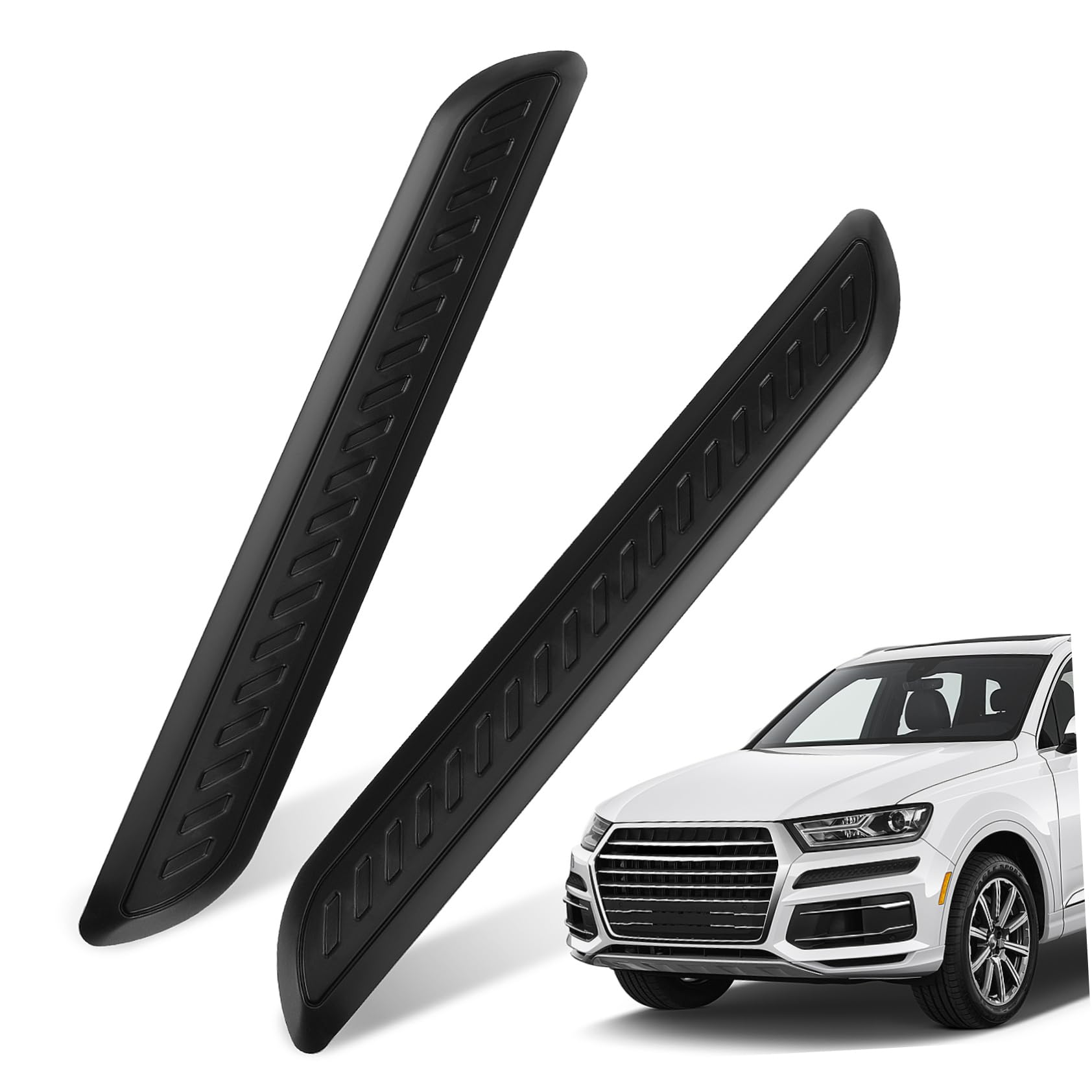 MAGICLULU 2Stücke Stoßstangenschutz für Autos Hochwertige Stoßstangenleiste Verbesserte Schlagfestigkeit Einfache Installation Stylisches Design für SUV und Pkw MAGICLULU 2Stücke Stoßstangenschutz für Autos Hochwertige Stoßstangenleiste Verbesserte Schlagfestigkeit Einfache Installation Stylisches Design für SUV und Pkw von MAGICLULU