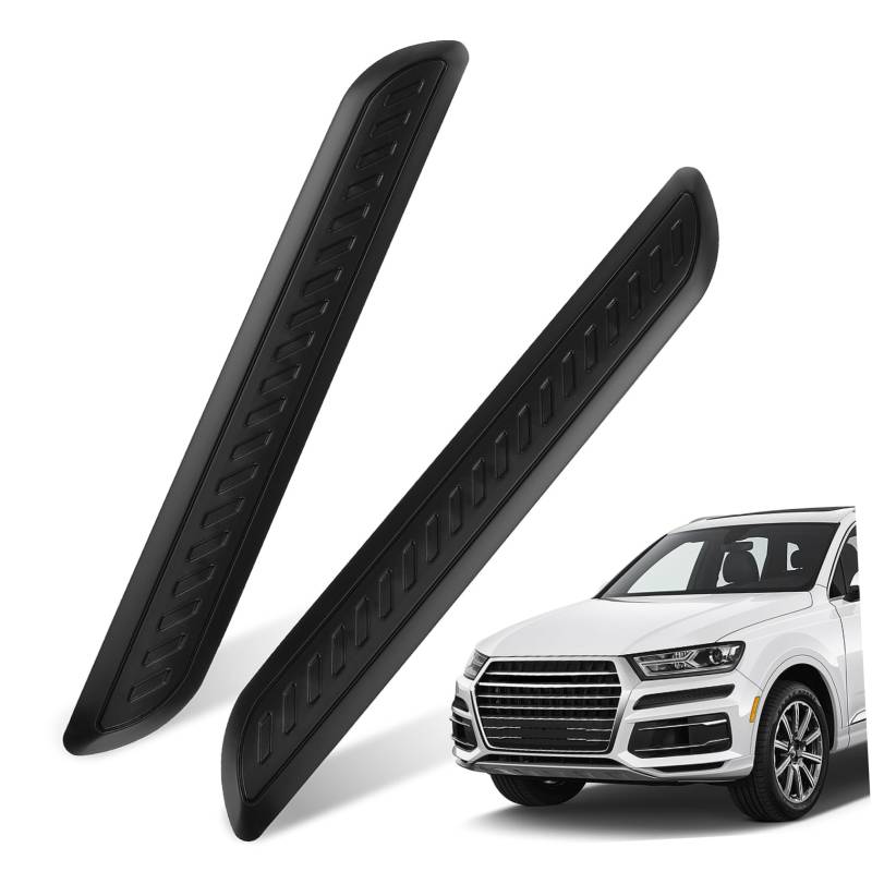 MAGICLULU 2Stücke Stoßstangenschutz für Autos Hochwertige Stoßstangenleiste Verbesserte Schlagfestigkeit Einfache Installation Stylisches Design für SUV und Pkw von MAGICLULU