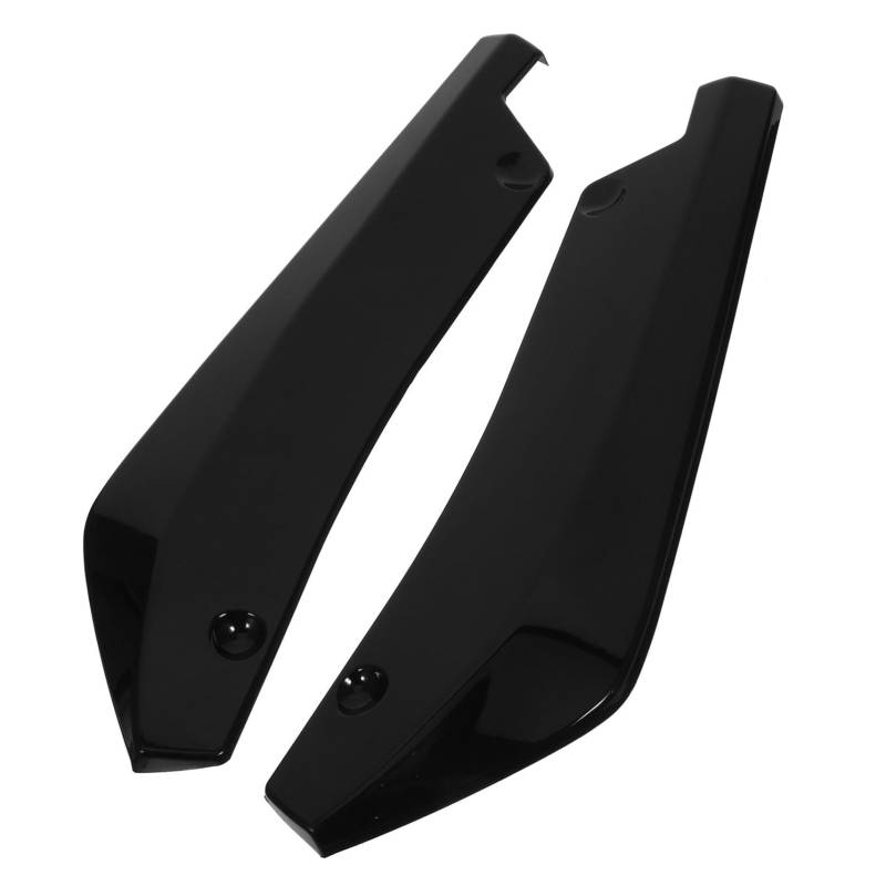 MAGICLULU 2Stücke Teiliges Auto Heckspoiler Stoßfänger Diffusor Für Verbesserte Aerodynamik Und Fahrstabilität Kompatibel Mit Meisten Automodellen Elegante Schwarze von MAGICLULU