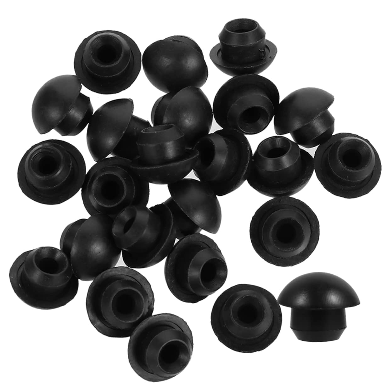 MAGICLULU 30 Stück Kopfhörerstecker horizontaler Spund für Autos Bodenbuchsölfüller Jack Ölfüller Autohydraulische Buchsen hydraulischer Wagenheber Hydrauliköl Lochstopfen Gummi Schwarz MAGICLULU 30 Stück Kopfhörerstecker horizontaler Spund für Autos Bodenbuchsölfüller Jack Ölfüller Autohydraulische Buchsen hydraulischer Wagenheber Hydrauliköl Lochstopfen Gummi Schwarz von MAGICLULU