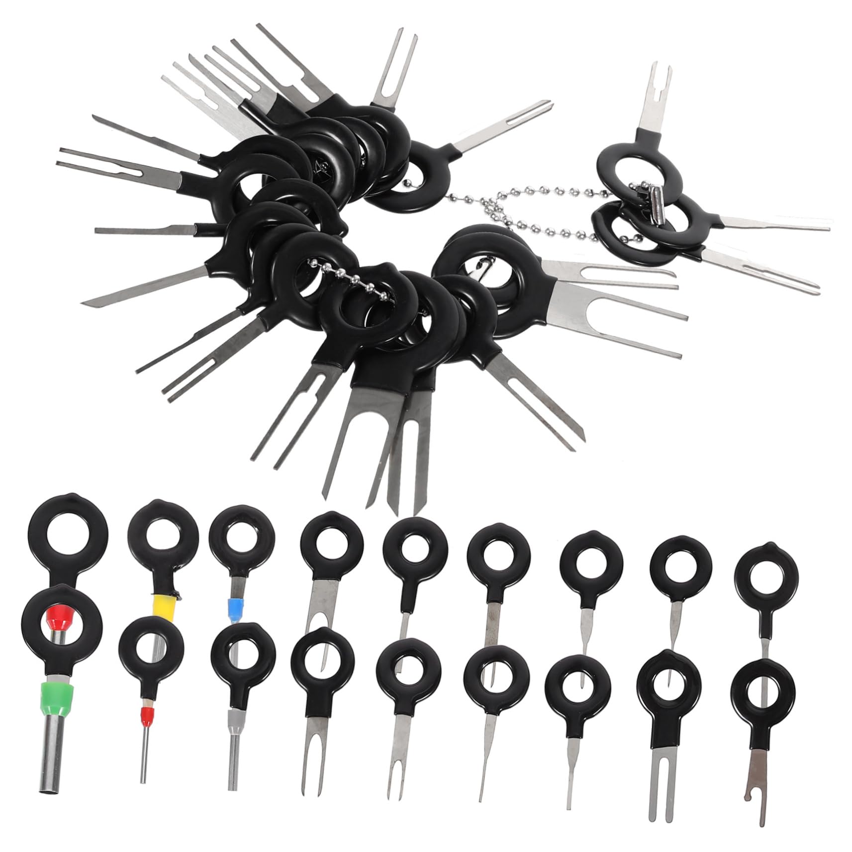 MAGICLULU 39Stücke Teiliges Abzieher Für Auto Stecker Und Terminals Multifunktionale Zum Entfernen Von Anschlussklemmen Für Reparatur Von Kabelbäumen MAGICLULU 39Stücke Teiliges Abzieher Für Auto Stecker Und Terminals Multifunktionale Zum Entfernen Von Anschlussklemmen Für Reparatur Von Kabelbäumen von MAGICLULU