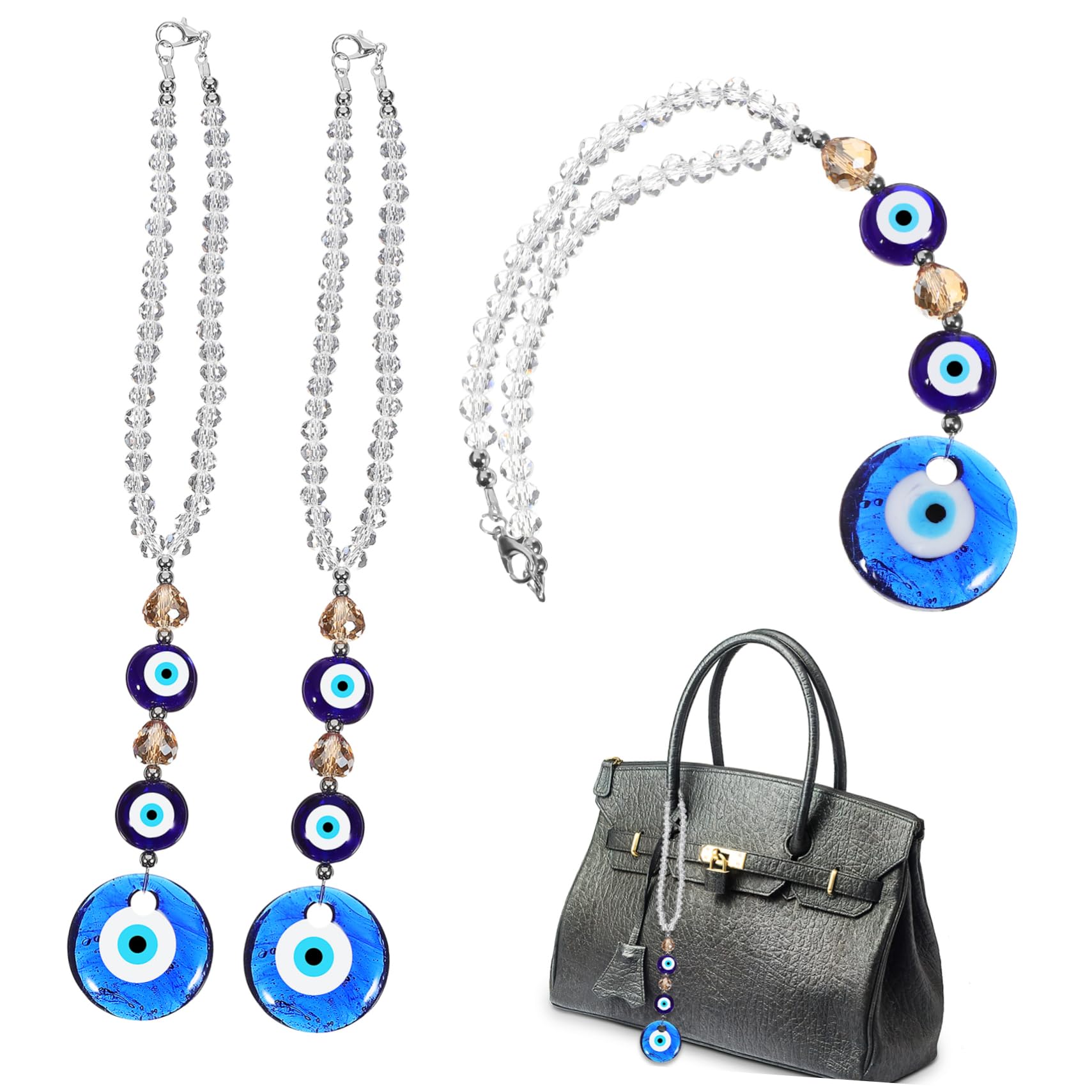 MAGICLULU 3Stücke Augen Autoanhänger Schlüsselanhänger Deko für Rückspiegel und Handtasche Langlebige und Stilvolle Innendekoration für Auto Rucksack und Schlüssel Kreatives Design MAGICLULU 3Stücke Augen Autoanhänger Schlüsselanhänger Deko für Rückspiegel und Handtasche Langlebige und Stilvolle Innendekoration für Auto Rucksack und Schlüssel Kreatives Design von MAGICLULU