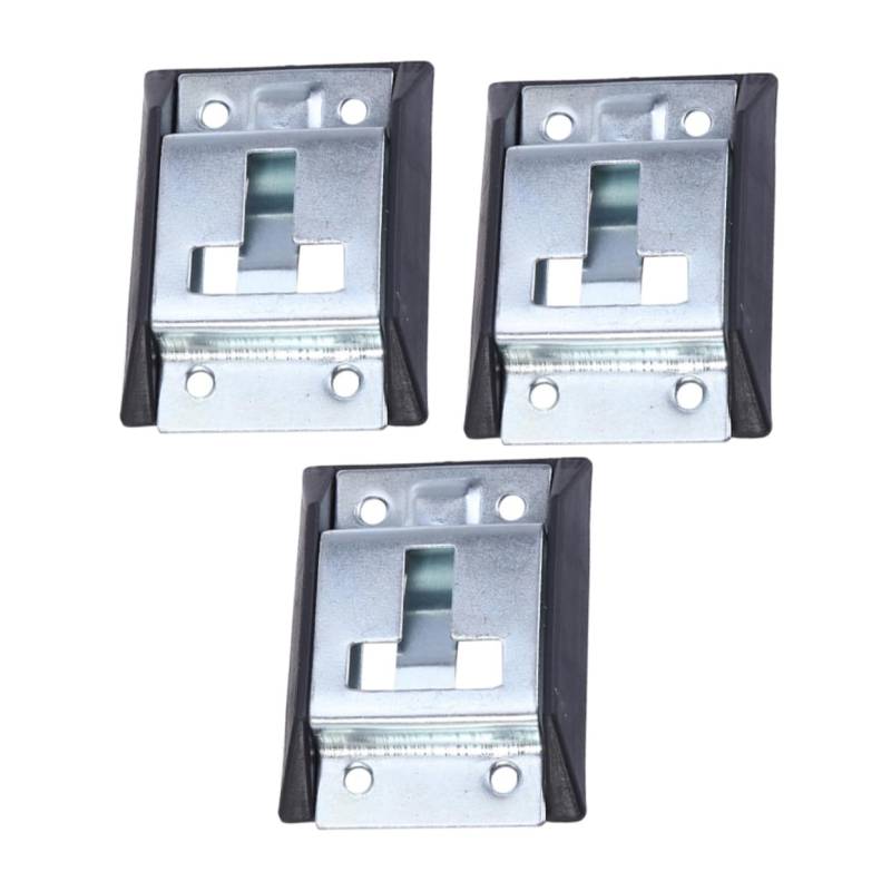 MAGICLULU 3Stücke Türverriegelungshalter Robuste Türhalter für Eingangstüren Schnelle Installation für Windschutz Austauschbare Außentürschlösser von MAGICLULU