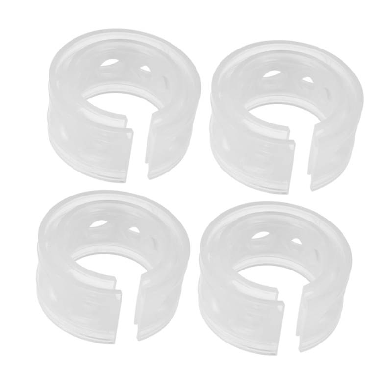 MAGICLULU 4 Stück Auto Modifikationskleber Auto Pufferfeder Absorber Vibration Auto Stoßstangenkissen Auto Stoßstangenkissenpuffer Auto Stoßdämpferbuchsen Ersatz Transparent Hochwertiger von MAGICLULU