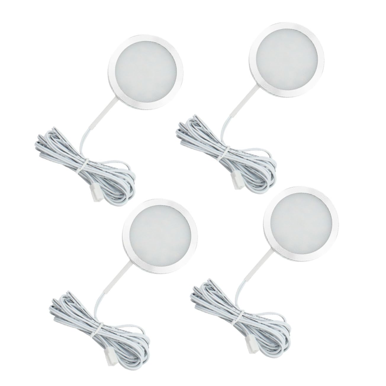 MAGICLULU 4 Stück Downlight Lichter abrunden -Down-Lampe Wohnwagen Licht Kabinen-Deckenlampe Anhänger Lampe Schrank Anzeigelampe Lampe herunter Camper Licht Aluminiumlegierung Weiß MAGICLULU 4 Stück Downlight Lichter abrunden -Down-Lampe Wohnwagen Licht Kabinen-Deckenlampe Anhänger Lampe Schrank Anzeigelampe Lampe herunter Camper Licht Aluminiumlegierung Weiß von MAGICLULU