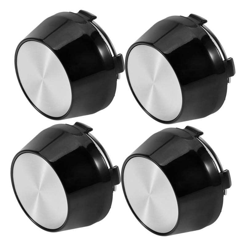 MAGICLULU 4 Stück Radkappen Auto Radkappen Radnabenkappe Räder Schutzabdeckung Felge Auto Radkappen Zubehör Center Wheel Hub Cap Center Caps Aluminium von MAGICLULU