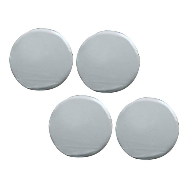 MAGICLULU 4 Stück Reifenabdeckung Reifentasche Rad Reifen Wasserdicht Autoreifen Oxford-Stoff Silver von MAGICLULU