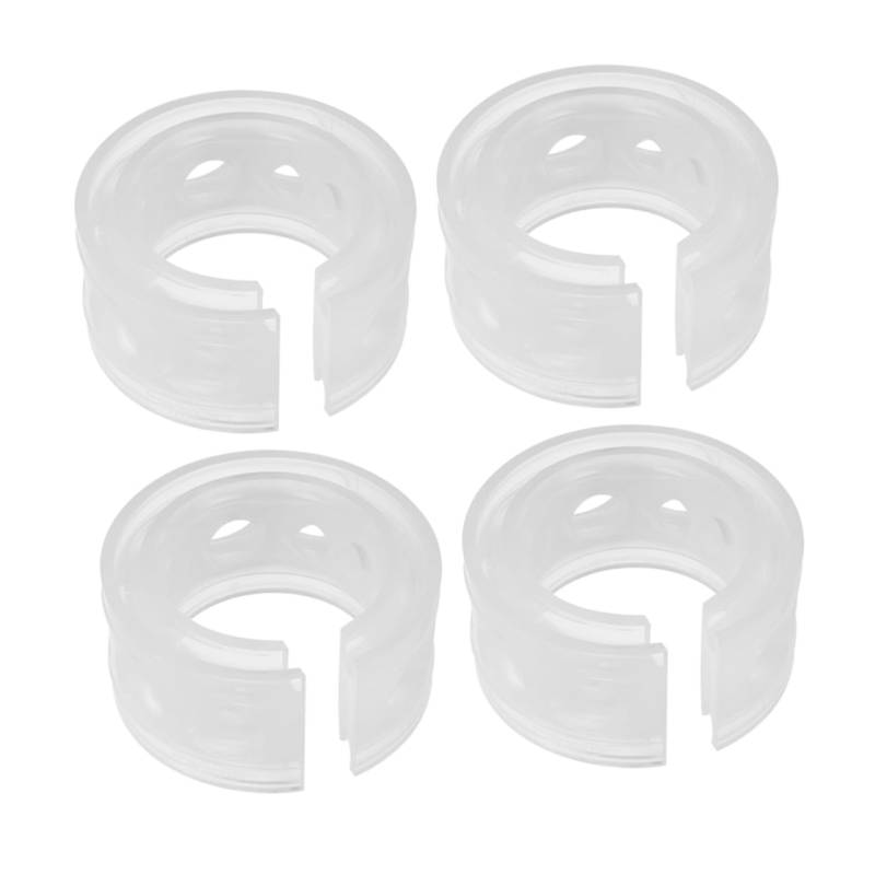 MAGICLULU 4 Stücke Auto Modifikation Kleber Auswirkungen Stoßdämpfer Entfernung Absorber Stoßdämpfer Buchsen Hinten Schutz Stoßstange Kissen Gummi Transparent von MAGICLULU