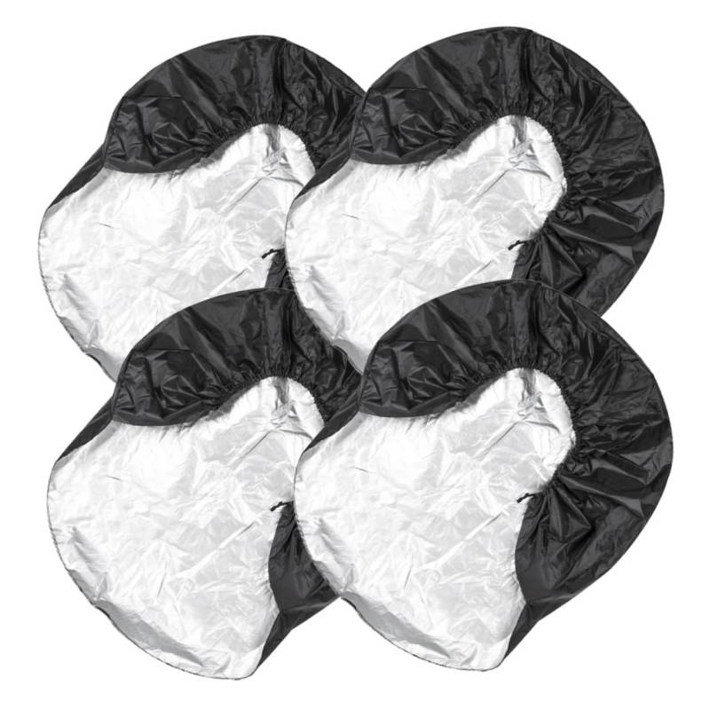 MAGICLULU 4 Teilige Reifenschutzhülle Radabdeckungen Große Reifenabdeckungen Reifen Anhänger Wheel Guys Radreifen Und Felgenschutz Zum Schutz Der Winter Detaillierungsräder 190 T von MAGICLULU