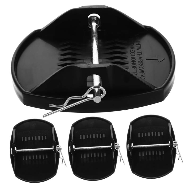 MAGICLULU 4Stücke Nivellierblöcke Stabile Wagenheber Stabilisatoren Robuste Sink Pads für Wohnmobile für Unebenes Gelände Leicht und Kompakt für Reisen von MAGICLULU