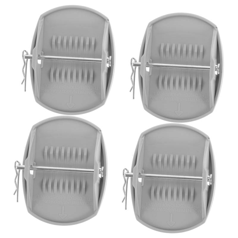 MAGICLULU 4Stücke Wagenheberblock Für Stabilisator Pads Mit Robuster Konstruktion Leicht Und Tragbar Für Reisen Vielseitig Einsetzbar Zur Stabilen Unterstützung von MAGICLULU