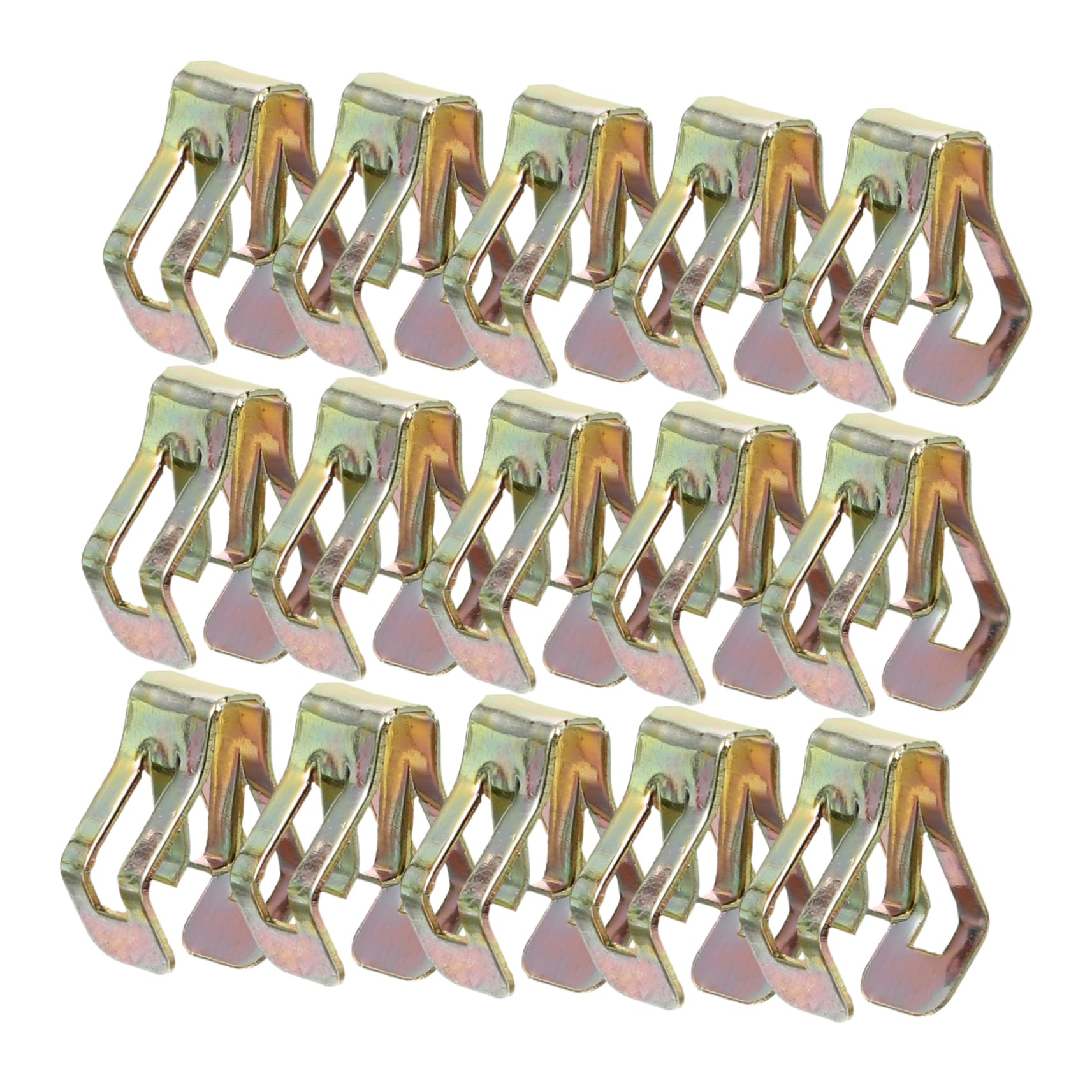MAGICLULU 50 Stück Kfz -befestigungselemente Kfz -körperteile Clips Für Die Blende des Armaturenbrettradios Autoclips Auto-befestigungsclips Kfz-Clips 65# Manganstahl von MAGICLULU