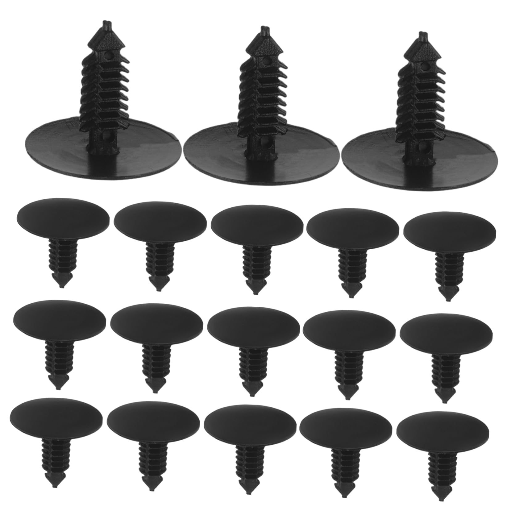 MAGICLULU 50Stücke Isolierung Clips für Robuste Befestigungsclips für Kofferraumverkleidungen Stoßstangen und Türverkleidungen Präzise Passform für Ihr von MAGICLULU