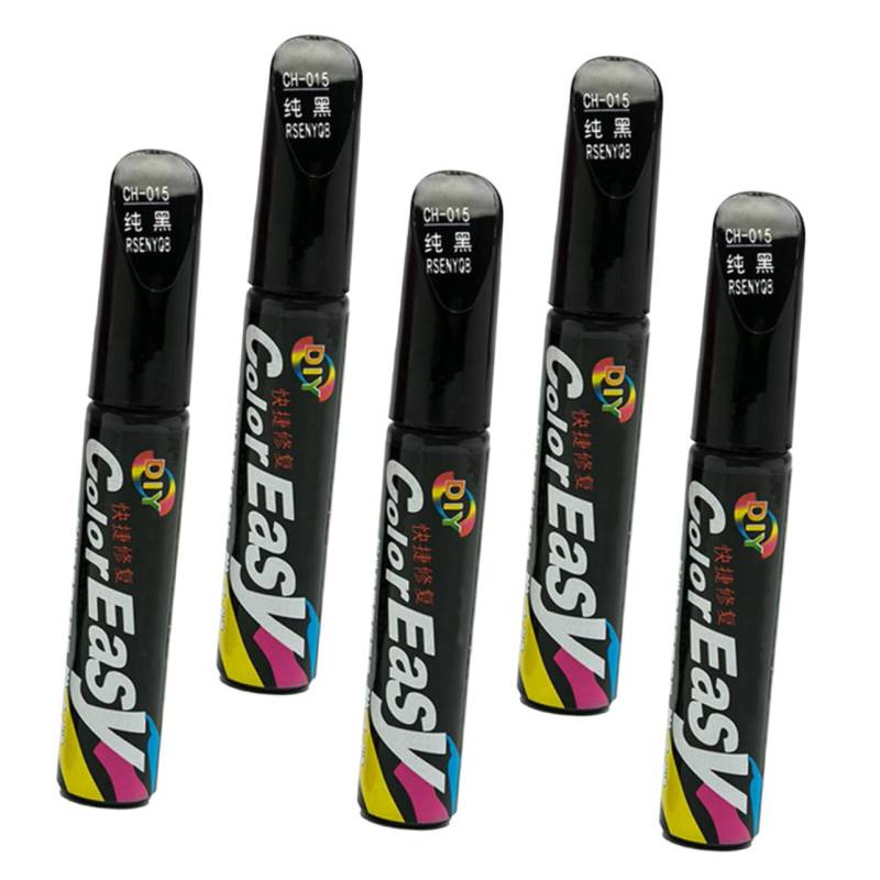 MAGICLULU 5Stücke Teiliges Autolack Reparaturset Kratzerentferner Stift für Verschiedene Autolacke Benutzerfreundlich und Tragbar zur Wiederherstellung des Glanzes Verhinderung von MAGICLULU