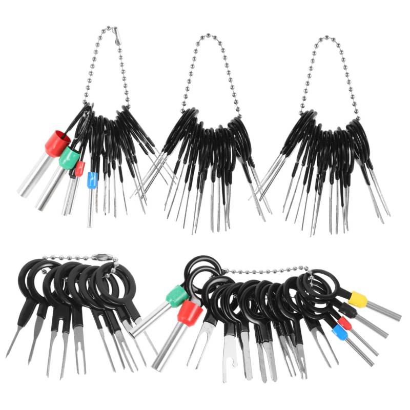 MAGICLULU 80Stücke Pin Extraktor Werkzeugset Teilig Stiftentfernungswerkzeug Für Kabelverbindungen Einfaches Entfernen Von Steckerpins Für Profis Und DIY Enthusiasten von MAGICLULU