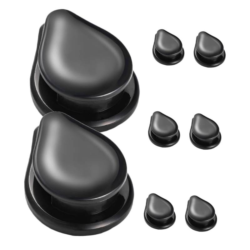 MAGICLULU 8Stücke Auto Mini Haken Klebehaken für Auto Innenraum Praktische Aufhänger für Schlüssel Kopfhörer Mehr Sicher und Wiederverwendbar von MAGICLULU