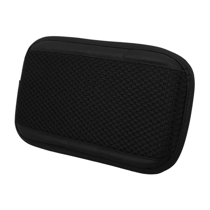 MAGICLULU Armlehnenmatte Dekoration für Fahrzeug schützend Armlehnenpolster Mittelkonsole Autozentrum Konsolenkissen Autokonsolenauflage automatisches Konsolenpad Pu Black von MAGICLULU