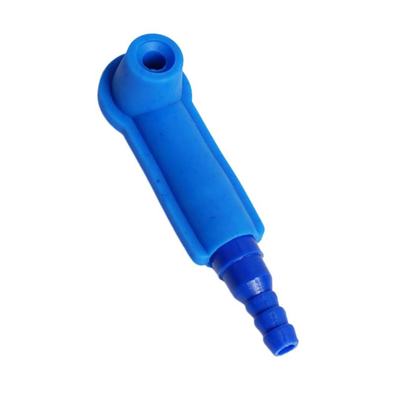 MAGICLULU Bremsölanschlusswerkzeug Fluid Bluter Stecker Universal- Ersatz Bremsflüssigkeitswechsel Adapter bremsflüssigkeit wechsler Bremsentlüftungsanschluss Plastik Blue von MAGICLULU
