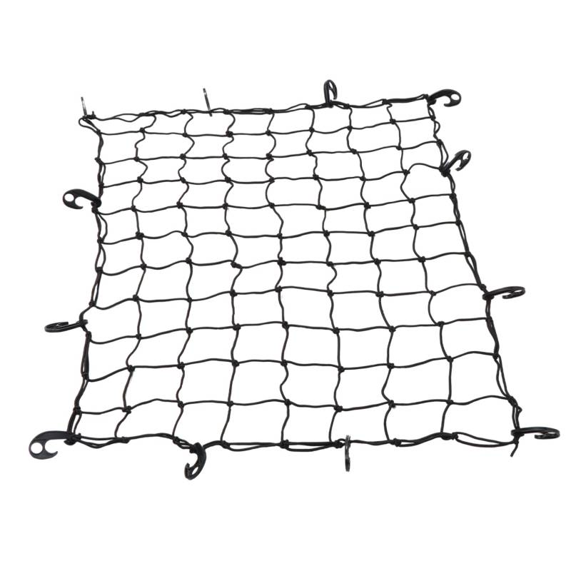 MAGICLULU Dachgepäckträger Bungee Netz Hochelastisches Gepäcknetz für Auto Langlebiges Gummimaterial zur Ladungssicherung für Kofferraum Pickup von MAGICLULU