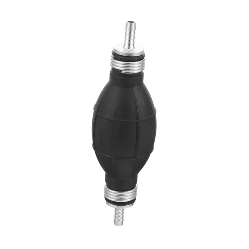 MAGICLULU Handölpumpe Benzin Mit Automobil Transferbooten Siphon Well Iii Motor Inline Fahrzeugbetriebene Autopumpe Marineboot Primerpumpe Primerpumpe Edelstahl Schwarz von MAGICLULU