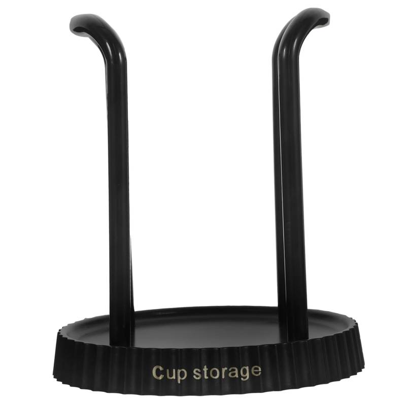 MAGICLULU Kaffeeecke Lagerregal Stapler ATV Kaffeepadhalter Becherhalter Handyhalterung Inhaber Auto Espressotassen Verschütten Kinderwagen Spender Led-getränkehalter Expander Deckel Liner Abs Black von MAGICLULU