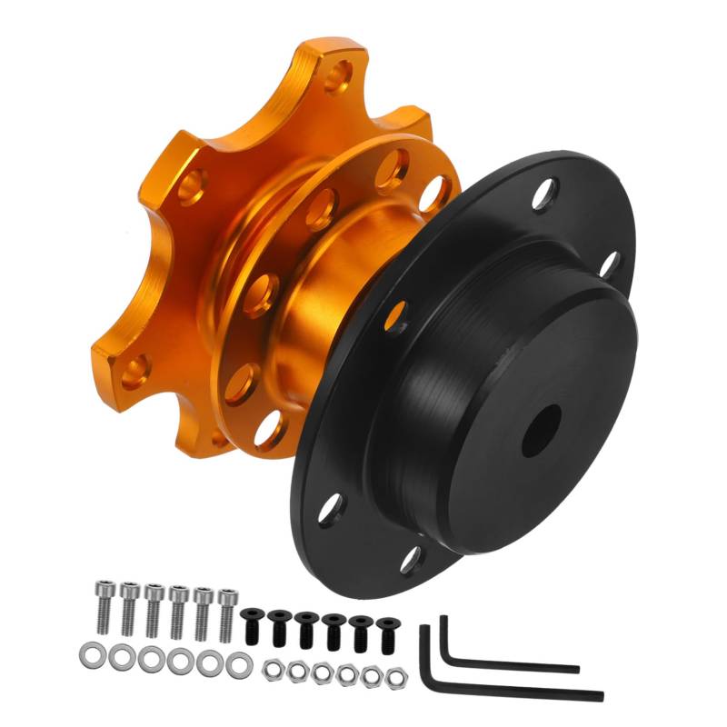 MAGICLULU Lenkradnabenadapter Bolt Quick Release Adapter Stabilität Und Für Auto Kompatibel Mit Meisten Fahrzeugmarken Einfach Zu Installieren Langlebig von MAGICLULU