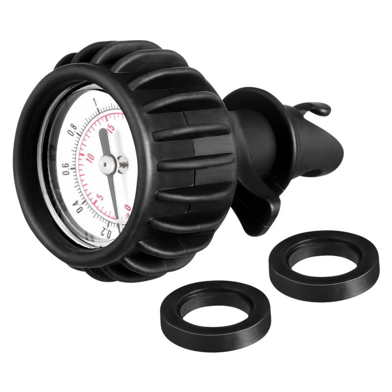 MAGICLULU Manometer Aufblasbarer Luftdruckmesser Für Sup Und Schlauchboot Drucktester Mit Display Für Hochdruckpumpen Und Luftventile von MAGICLULU