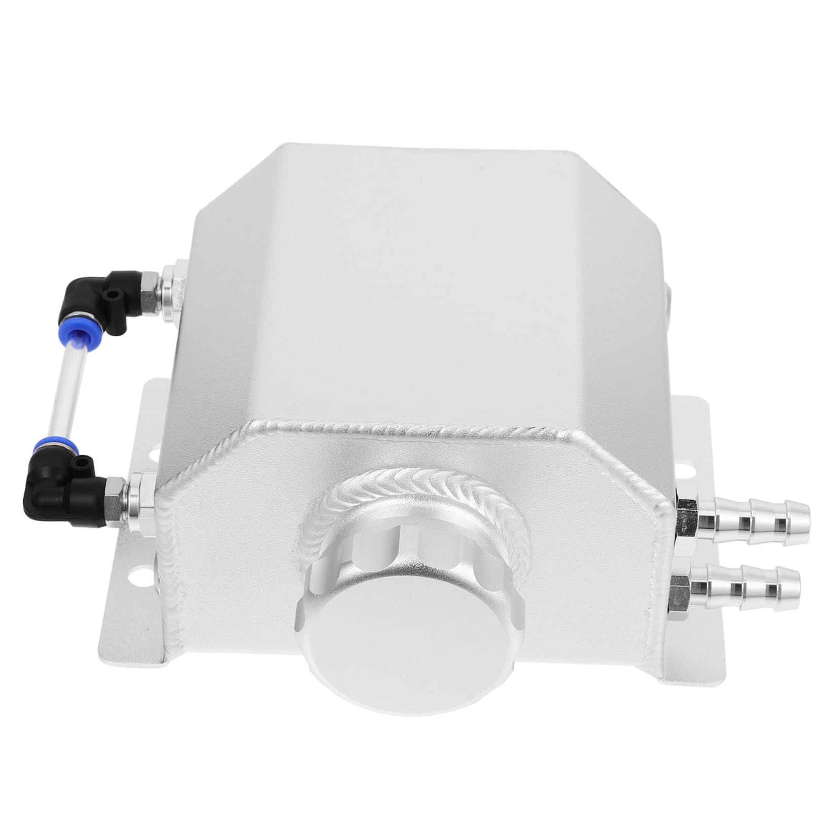 MAGICLULU Motoröl atmungsaktiven Topf fangen Auffangtank-Kit Fangdosen-Set Ölauffangbehälter Luft Ölabscheider Ölfang Auto-Auffangbehälter Catch Tank Auto Ölabscheider Metall Silber MAGICLULU Motoröl atmungsaktiven Topf fangen Auffangtank-Kit Fangdosen-Set Ölauffangbehälter Luft Ölabscheider Ölfang Auto-Auffangbehälter Catch Tank Auto Ölabscheider Metall Silber von MAGICLULU
