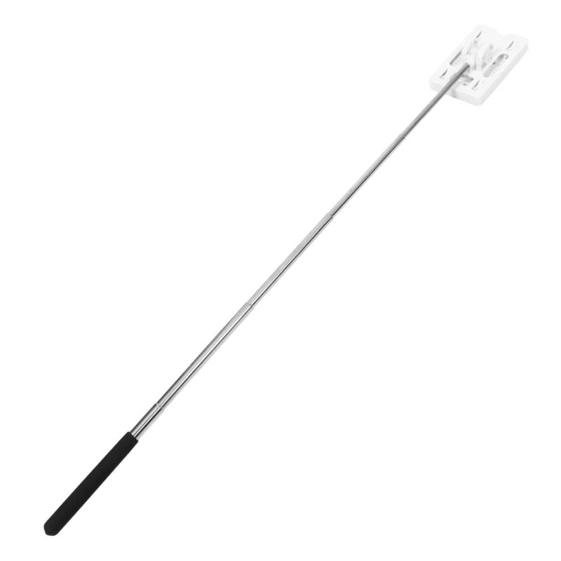 MAGICLULU Parkstabartefakt Grabber Reacher-Tool Auto-zahlungskartenhalter Inhaber Einer Mautkarte Parkgebühren Für Fahrzeuge Kammerdiener Autozubehör Weiß Rostfreier Stahl von MAGICLULU