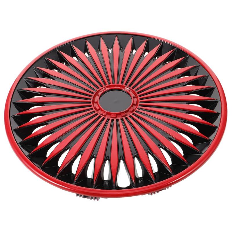 MAGICLULU Radkappen Kappen Trim Chrom Dark Wheel Fahrzeug Felgenkappen Schwarz Dekorativ Für Universal Cover Auto Radkappe Pp von MAGICLULU