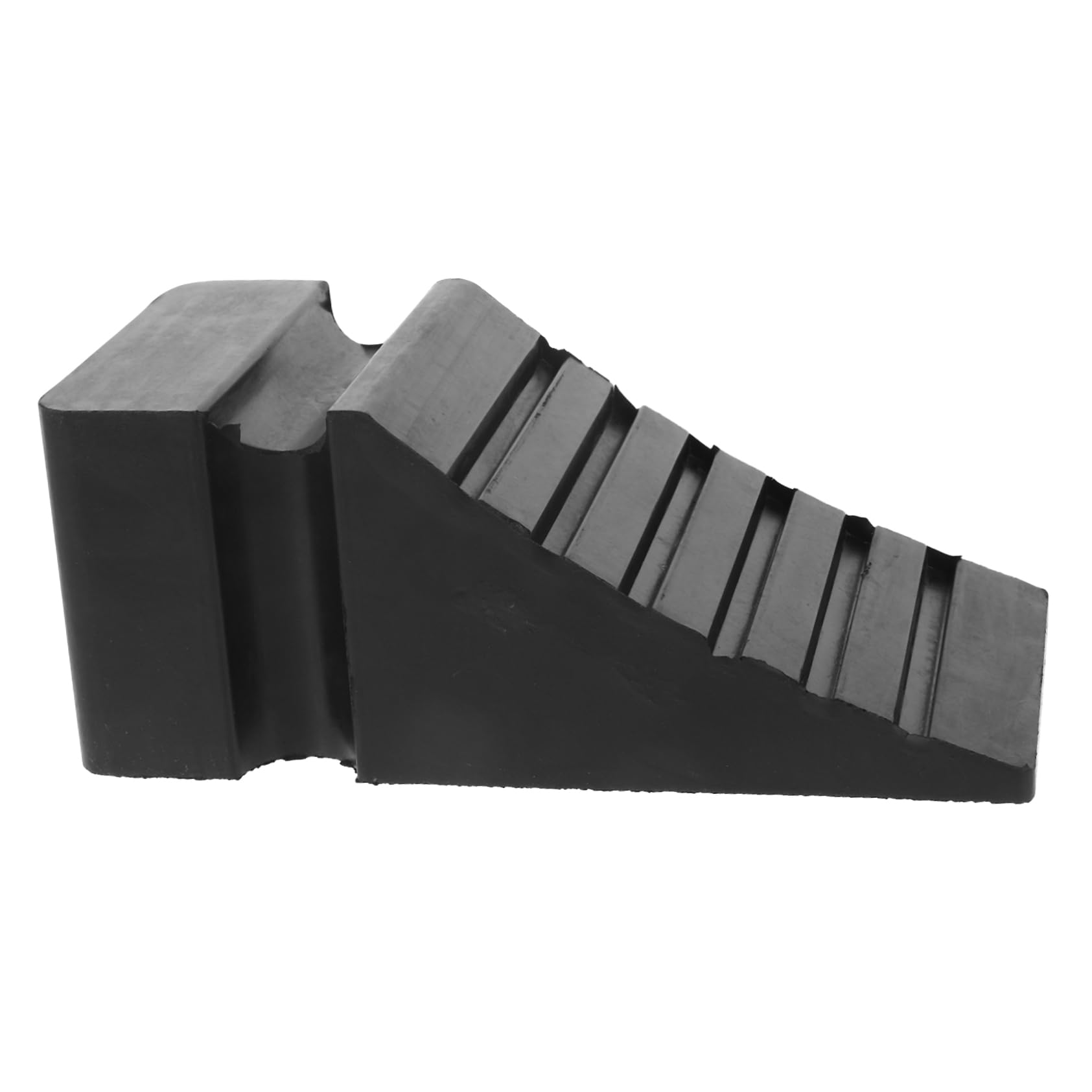 MAGICLULU Radkeil aus Gummi Unterlegkeilblock Reifenkeile Reifenstoppblock Schleudern Unterlegkeile Nivellierung faltbar tragbar Auto Radkeil Fahrzeug Radkeil Black MAGICLULU Radkeil aus Gummi Unterlegkeilblock Reifenkeile Reifenstoppblock Schleudern Unterlegkeile Nivellierung faltbar tragbar Auto Radkeil Fahrzeug Radkeil Black von MAGICLULU