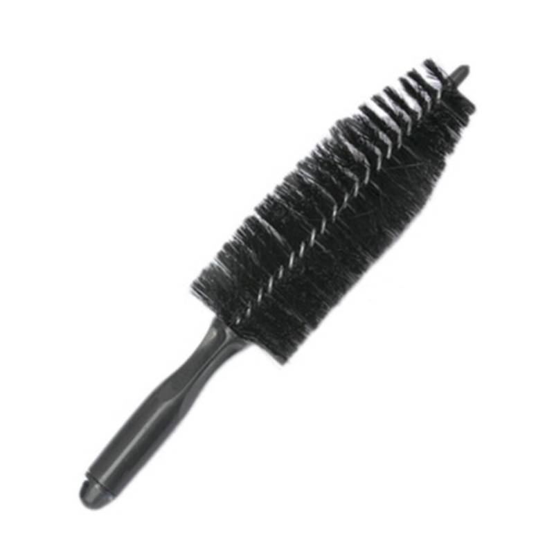 MAGICLULU Reifen reinigungs bürste reinigungsbürste Auto-Radbürste Autoradreinigung Auto Rim Reinigungbürste Felgenreinigung Randbürstenauto Details Rundbürsten zum Reinigen Auto Rad Schwarz von MAGICLULU