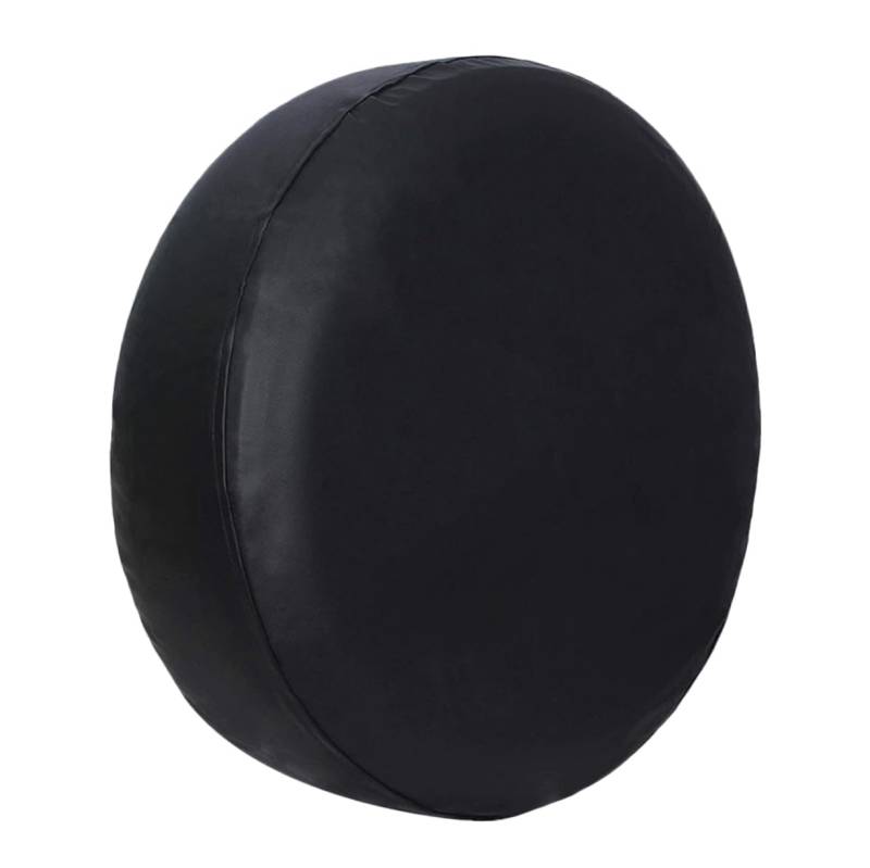 MAGICLULU Reserveradabdeckung Reifenabdeckung Reifenschutz deckt wasserdicht ab Ersatzradabdeckung Regel Universal- Beschützer Wetterfest Abdeckung für Ersatzreifen Anhängerreifen PVC Black von MAGICLULU