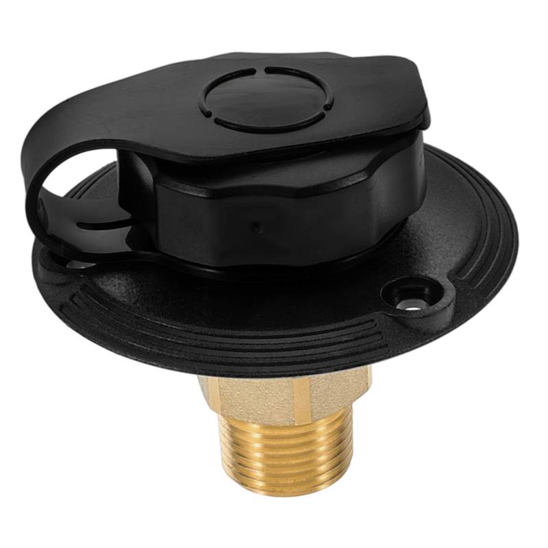 MAGICLULU Rv Wasser Einlassanschluss Mit Gewinde Auslaufsicherem Flansch Und Integriertem Filter Für Wohnmobile Und Boote Einfache Installation Vielseitig Einsetzbar von MAGICLULU