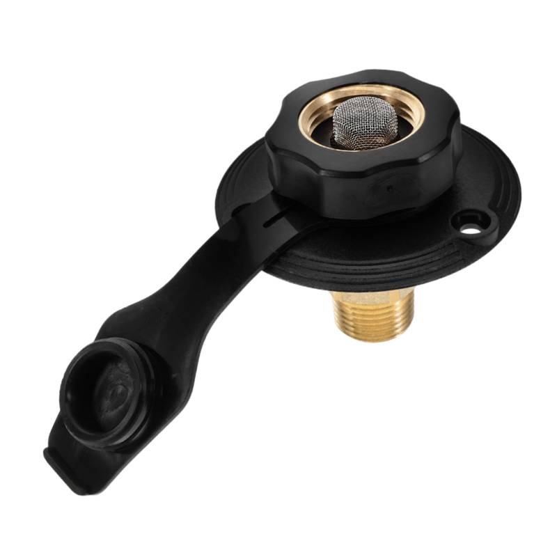MAGICLULU Rv Wasserzulauf Mit Auslaufschutz Integrierter Filter Und Gewindeanschluss Für Wohnmobile Und Boote Für Frisches Wasser Langlebig Und Vielseitig Einsetzbar von MAGICLULU