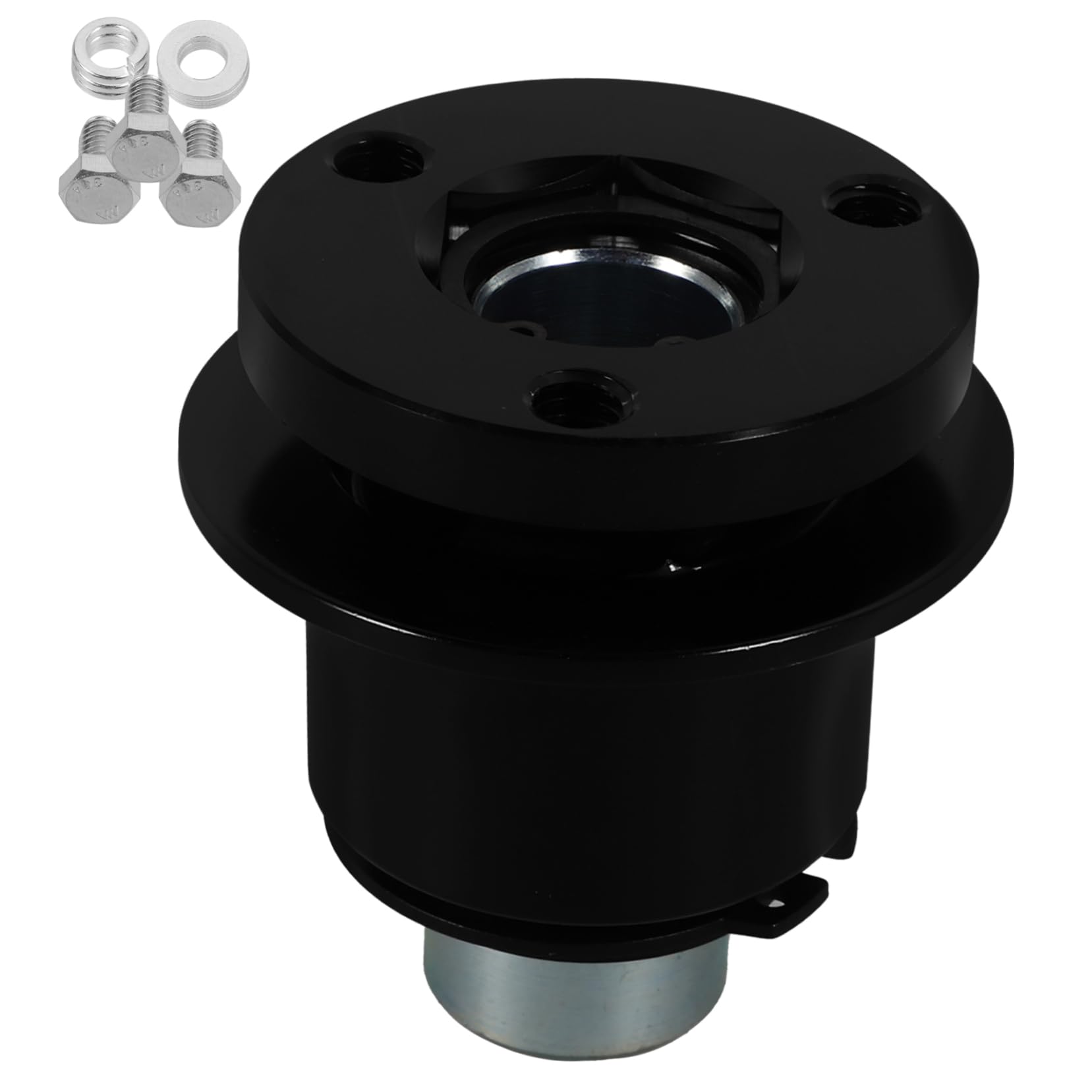 MAGICLULU Schnellspanner Ist Auto Carbon Fiber Lenkung Racing Schnellspanner Halterung Gerät Modifikation Ersatz Universal Schnellspanner Hub Aluminiumlegierung Schwarz MAGICLULU Schnellspanner Ist Auto Carbon Fiber Lenkung Racing Schnellspanner Halterung Gerät Modifikation Ersatz Universal Schnellspanner Hub Aluminiumlegierung Schwarz von MAGICLULU
