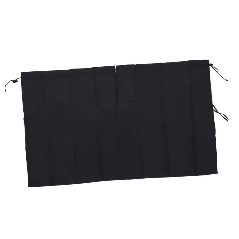 MAGICLULU Sichtschutzvorhang Sonnenblende für Auto Abdeckung Teiler Rückseite herausnehmbare Trennwand vorhänge Auto seitenfenster Sonnenschutz Trennvorhang Autovorhang Pongee Schwarz von MAGICLULU