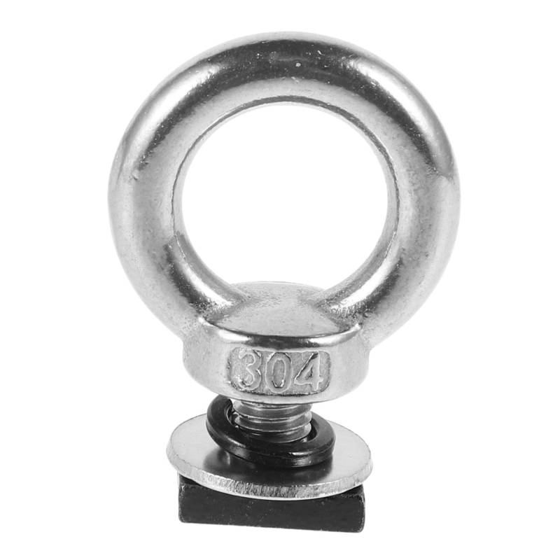 MAGICLULU T-Slot-Rack-Zubehör Gestell Anschlüsse binden Befestigungen für Dachgepäckträger Zubehör für Dachträger mit T-Schlitz t-Slot-Zubehör Rostfreier Stahl Silver von MAGICLULU