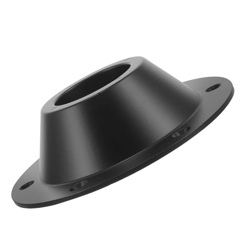 MAGICLULU Tischfuß Installation Tischhalterung Bootsflansch Camper Tisch Sockel Nur Reparatur Tischfuß Ponton Tischfuß Tischfuß Bodenmontage Basis Kit Aluminium Schwarz von MAGICLULU