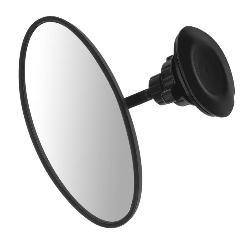 MAGICLULU Universal Rückspiegel Großer Rückspiegel Rücksitzspiegel Bootsspiegel Rückansicht Nach Hinten Gerichtete Autositzspiegel Auto Rückspiegel Saugnapf Rückspiegel Schwarzes von MAGICLULU