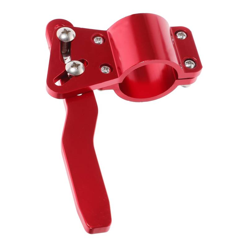 MAGICLULU Verlängerung Autohebelstange Autosignalverlängerung Blinkerhebel Autozubehör Autoblinkerstange Autosignalhebel Autohebelstangenverlängerung Aluminiumlegierung Rot von MAGICLULU