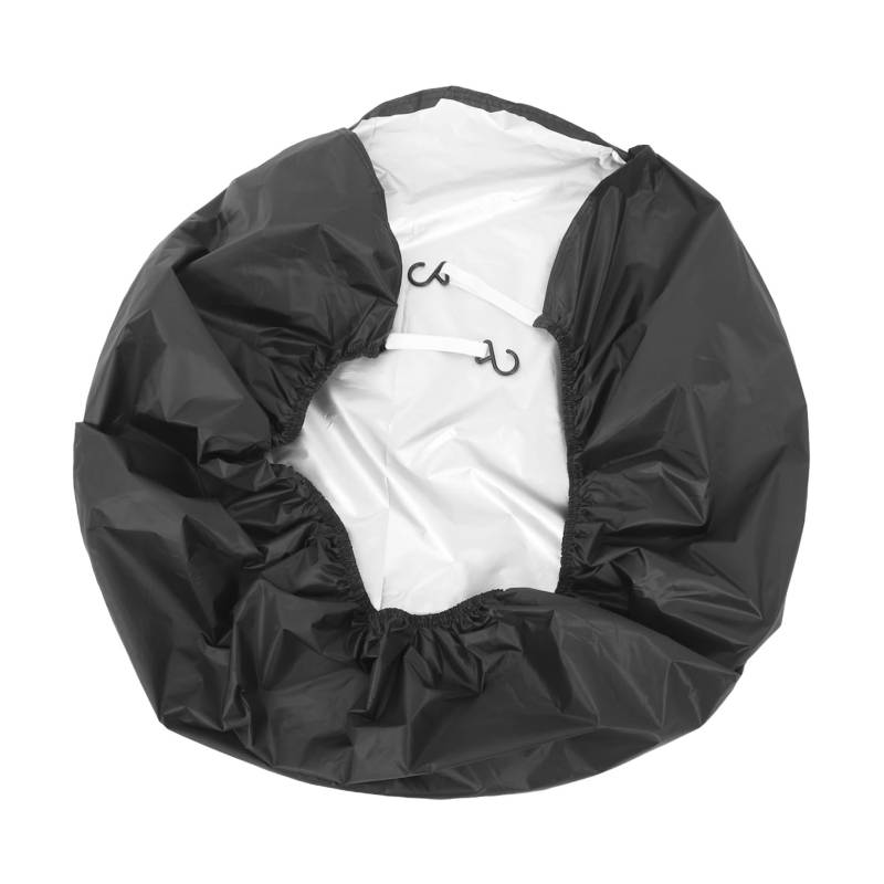 MAGICLULU Wetterfeste Radabdeckung Für Wohnmobile Allwetter Reifenabdeckung Mit Winddichtem Haken UV Schutz TAFT Für Optimale von MAGICLULU