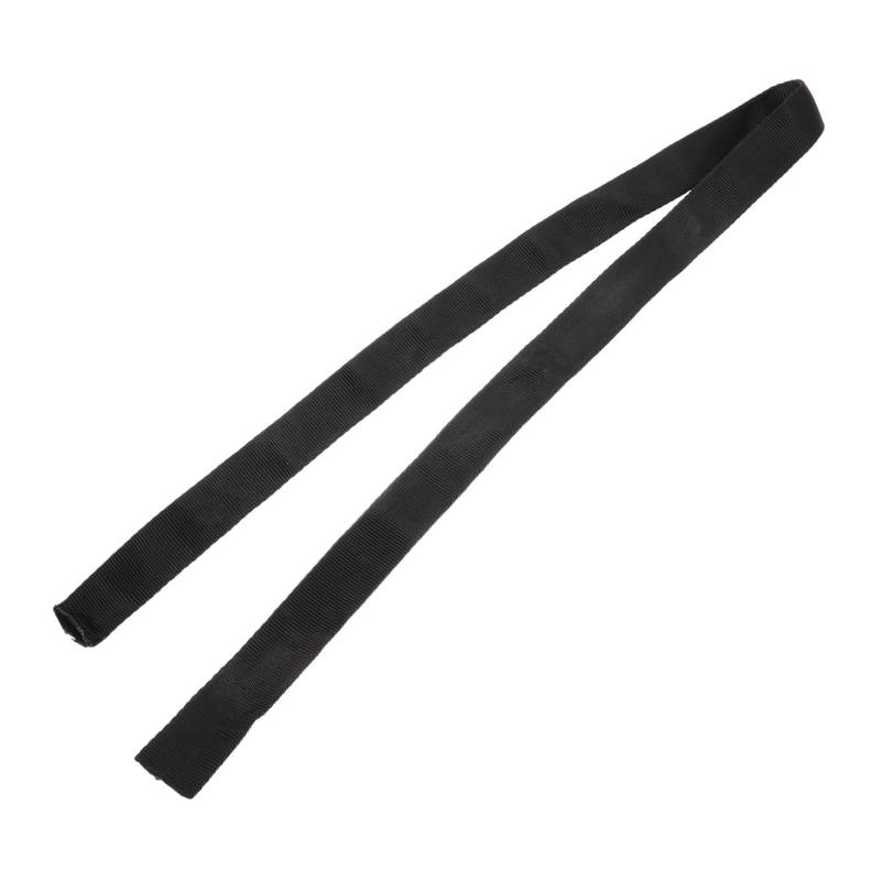 MAGICLULU Windenseil Windengurt Windenzubehör Abschleppgurt Für LKW Abschleppgurte Anhänger Zugseil Spanngurte Zugseil Abschleppseil Auto Abschleppgurt Windengurt Schwarz Polyester von MAGICLULU